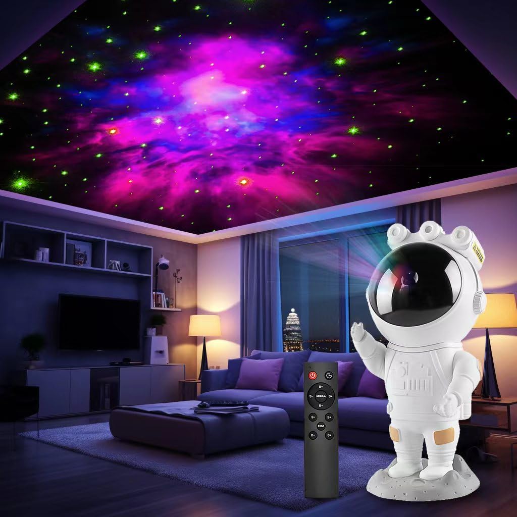 Projector Astronaut Light With Remote Control Timer 360°