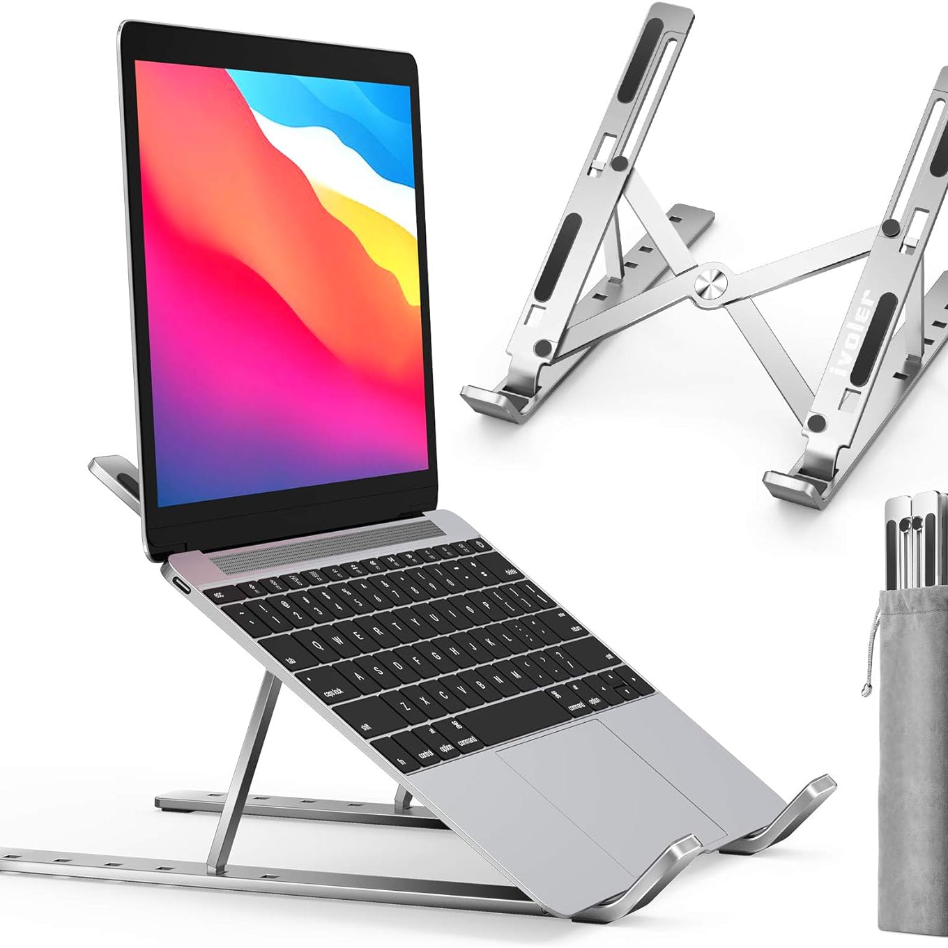 Laptop Holder Stand Mobile phone and Tablet Holder