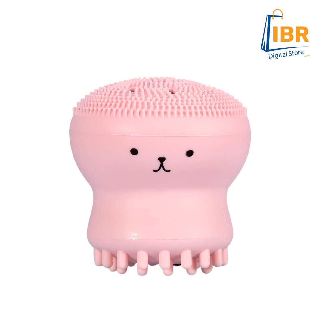 Silicone Octopus Shape Face Cleansing Brush